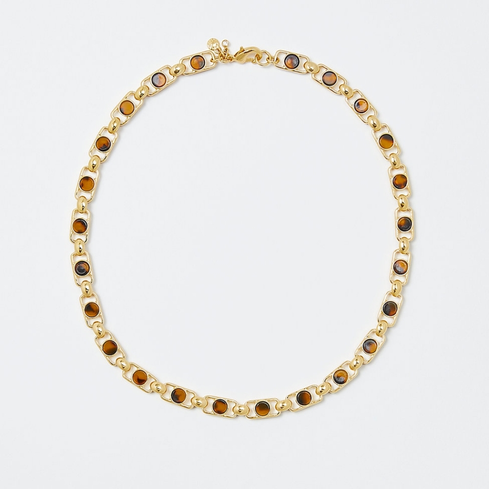 Ann Taylor Tortoiseshell Necklace